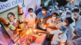 International Nurses Day, nurses in India, nurses around the world, International Nurses Day gallery, International Nurses Day pictures, healthcare workers, frontline workers, Covid-19, Coronavirus, Florence Nightingale, International Nurses Day May 12, indian express news