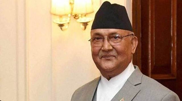 Nepal Prime Minister K P Sharma Oli.