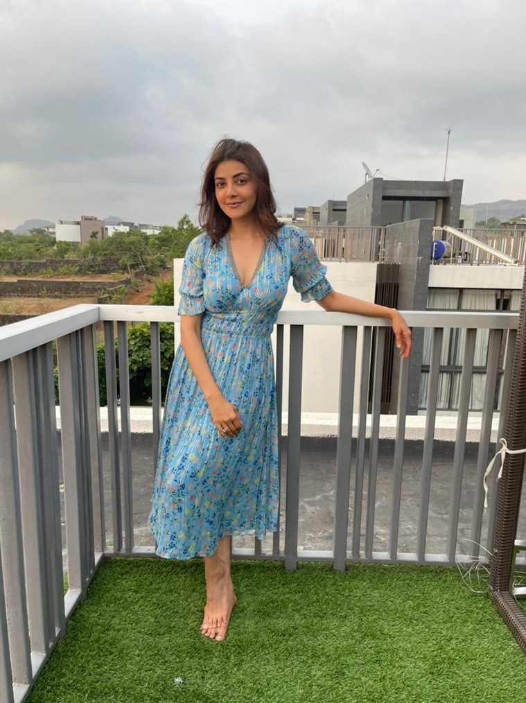 Kajal Aggarwal aces summer fashion in this printed dress | Fashion News ...