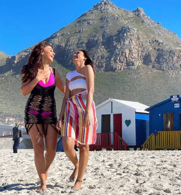 Mahekk Chahal and Sana Makbul khatron ke khiladi season 11