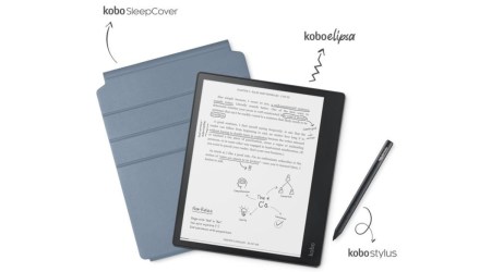 kobo, e-reader, Kobo Elipsa, e-reader with stylus, tablet,