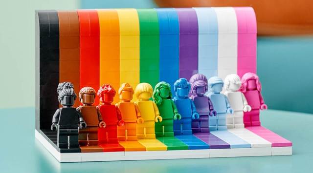 Everyone is Awesome, Lego, Lego set for Pride Month, Lego pride set, Lego LGBTQ-themed set, Lego inclusivity, indian express news