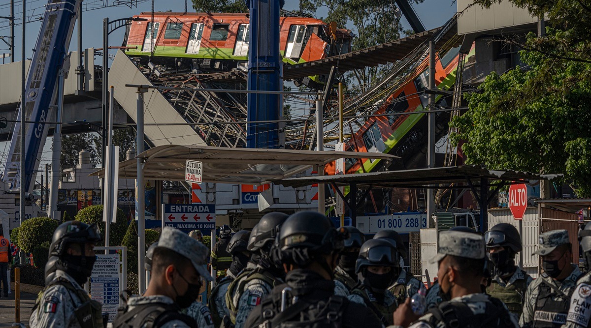 Mexico subway, Mexico subway crash