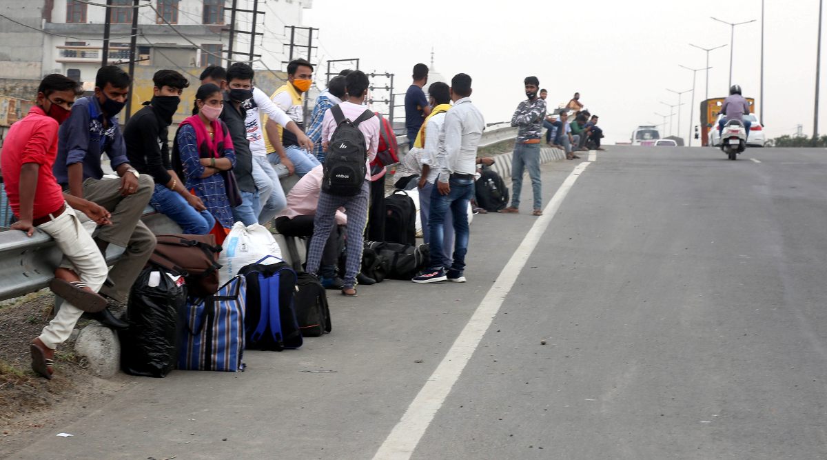 As Covid restrictions return, migrants workers stare at uncertainty again: Study | India News,The Indian Express