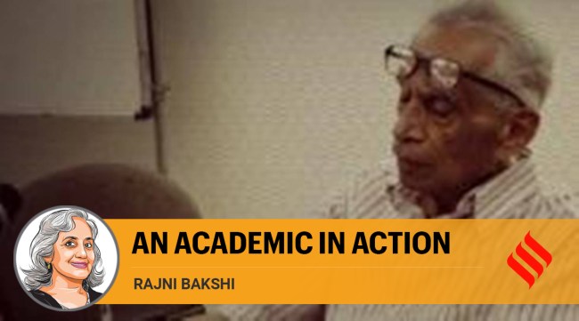 D L Sheth, political scientist and philosopher. (CSDS)