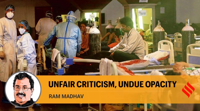 At a Covid-19 ward amid the pandemic (File photo)