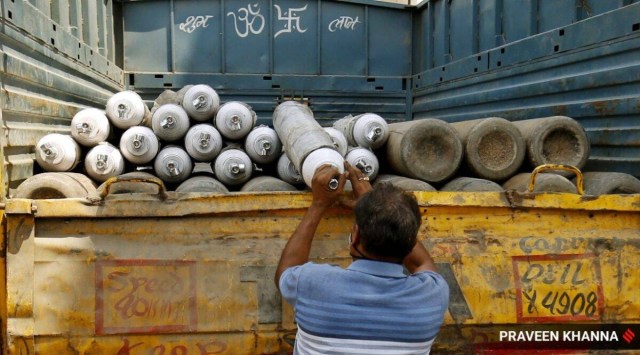 The demand for oxygen in Punjab has doubled in a fortnight, from 152 metric tonnes to 304 metric tonnes on Sunday.