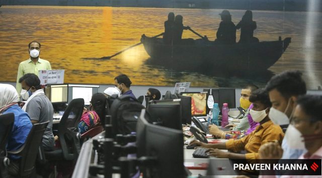 Covid command centre, Varanasi Ghat, PMO, Covid death, Varanasi cases, UP covid situation, Indian express news
