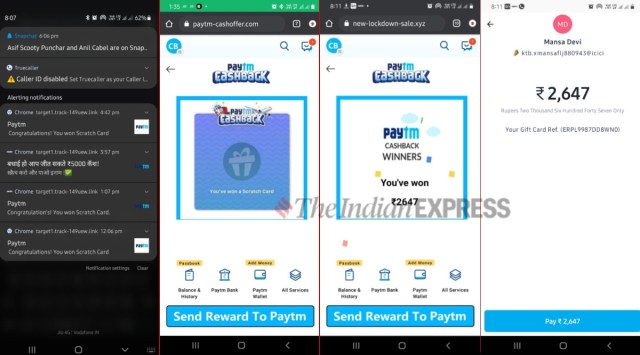 Paytm cashback, Paytm cashback scam, online fraud, digital payments, covid 19, Paytm cashback offer, Paytm fraud, Paytm scam, qr code fraud, online scam, upi scam, cashback fraud, army fraud, online shopping,