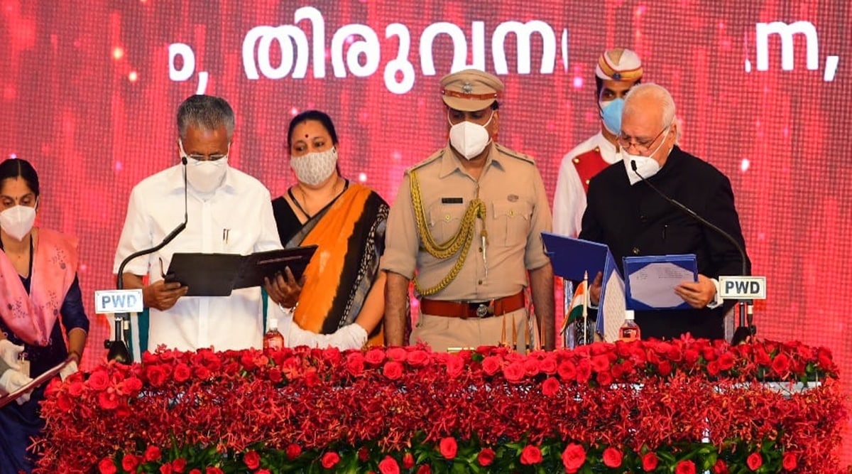 Pinarayi Vijayan Takes Oath As Kerala Cm For 2Nd Time, 20 Ministers  Inducted | India News,The Indian Express