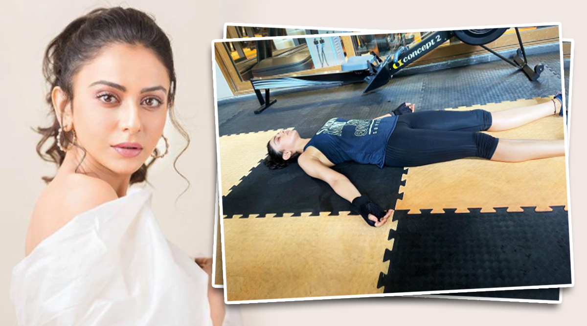 Post-workout relaxation: Rakul Preet Singh shows how to do it ...