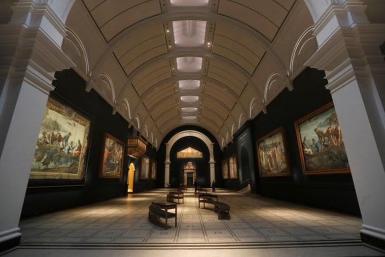 London's V&A museum, V&A museum Raphael gallery, Italian Renaissance master Raphael, Raphael artworks, V&A museum london covid