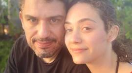 Sam Esmail and Emmy Rossum