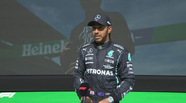 Lewis Hamilton stretched his lead for the F1 season over Verstappen. (Twitter/F1)
