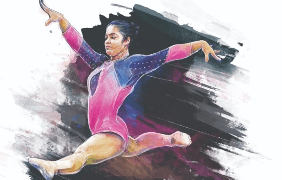 Pranati Nayak's two vaults at Tokyo are likely to be Handspring Front (Difficuly: 4.8) and Tsukahara 720 (Difficulty: 4.6)