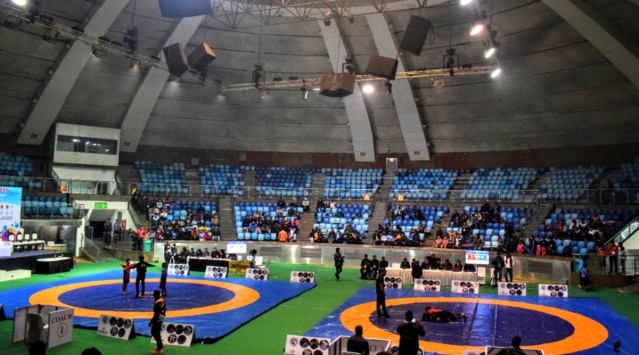 Action from the Indian Open Grappling Championship 2020
in New Delhi (GFI)