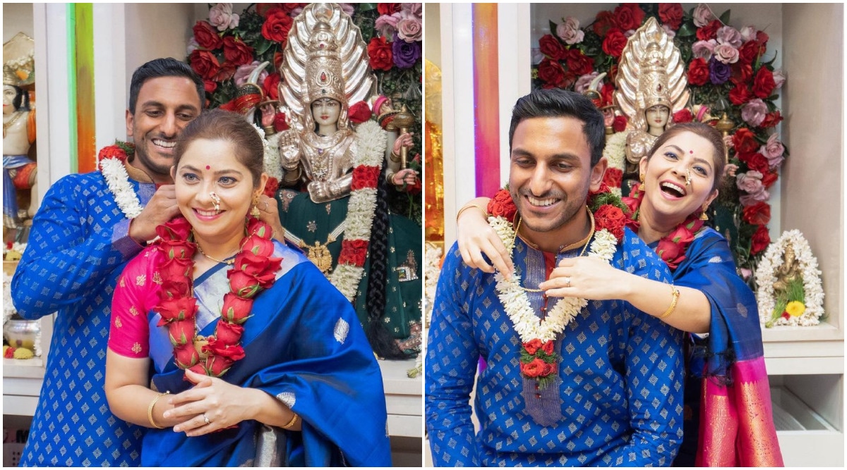 Sonale Kulkarni tied the knot with Kunal Binodekar in Dubai on May 7. (Photos: Sonalee Kulkarni/Instagram)