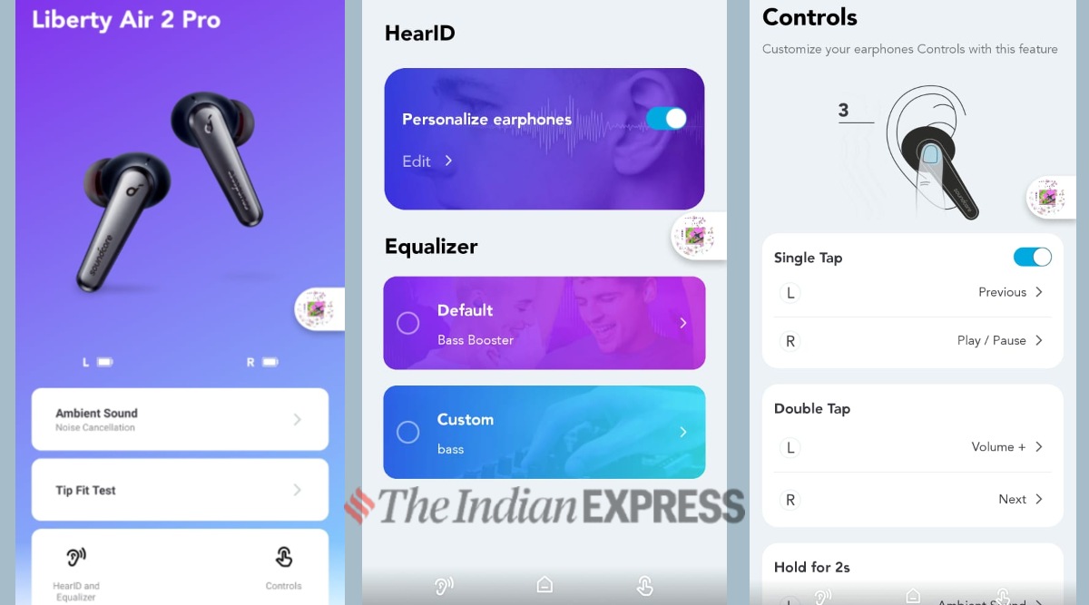 Soundcore liberty air discount 2 touch controls