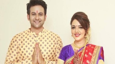 Sugandha Mishra and Sanket Bhosale