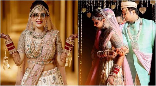 sugandha mishra sanket bhosale wedding photos