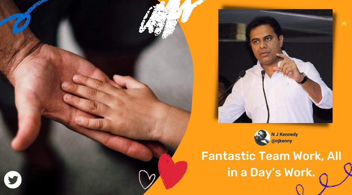 Telangana minister responds to Twitter user’s request, helps child forced to beg on streets