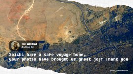 Soichi Noguchi, ISS, Great Pyramid of Giza from Space, ISS astronaut last day picture, Great Pyramid of Giza aerial view, international space station, Trending news, Indian Express news