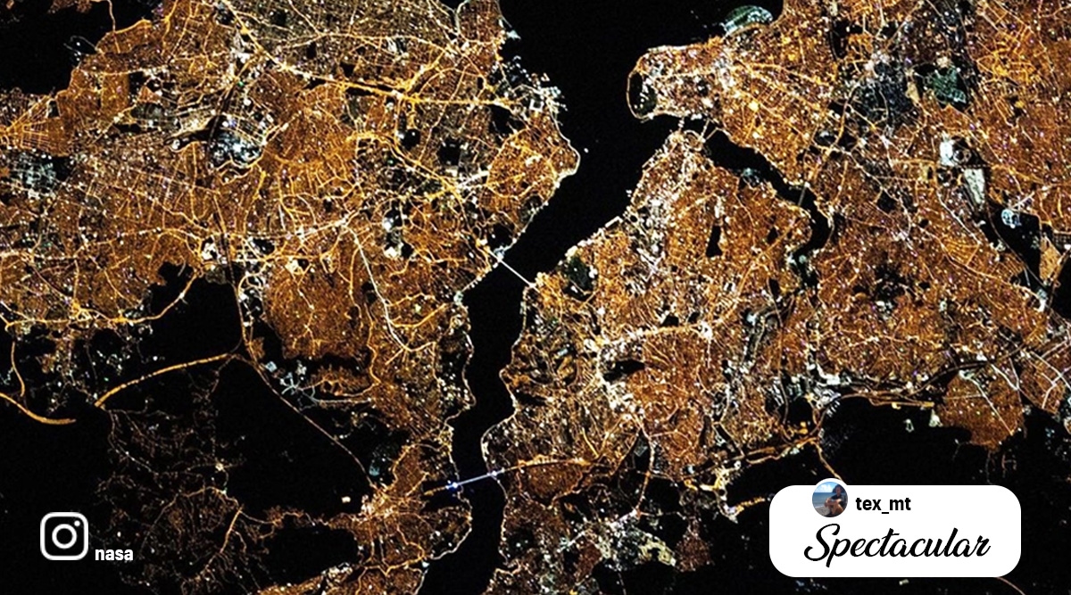 ‘Hey, Istanbul. You’re glowing!’: NASA shares stunning image of city from space