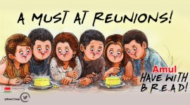 Amul topical, Amul topical cartoon on Friends Reunion special episode, Friends Reunion special episode, Amul doodle friends reunion special, friends reunion, friends reunion streaming in India, friends reunion zee5, Friends series reboot, Trending news, Indian express news