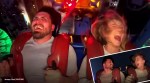 Man loses fake teeth slingshot ride, High school cheerleading coach loses teeth, slingshot ride gone wrong, Viral Video, Trending news, Indian Express news