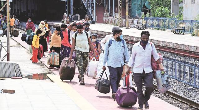 Indian Express Thinc Migration: ‘Formal inclusion of migrants requires samaj, sarkar and bazaar to come together’