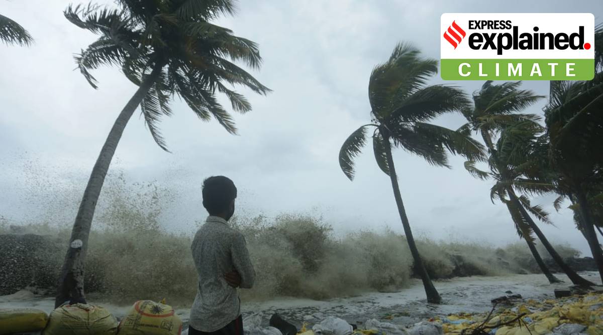 Cyclone Tauktae, Explained, Explained Climate, Arabian Sea, very severe cyclonic storm, Kerala cyclone, Maharashtra cyclone, Gujarat cyclone, indian express