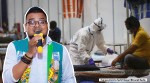 covid 19 pandemic, assam man sings for covid patients on phone, singer sings for covid patients, patients in isolation can call for songs, viral news, good news, indian express