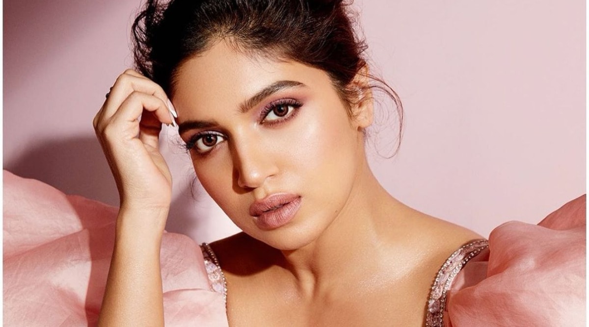 Actress Bhumi Pednekar graced herself with fieriness featured in