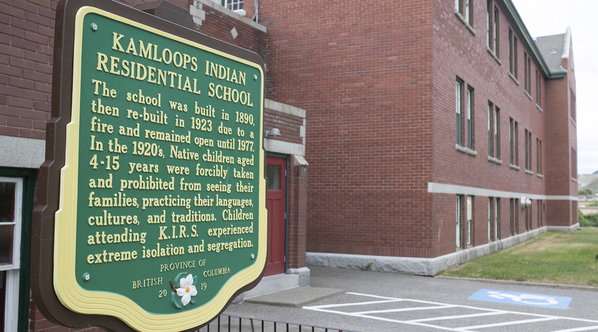 Remains Of 215 Children Found At Former Indigenous School Site In Canada World News The Indian Express