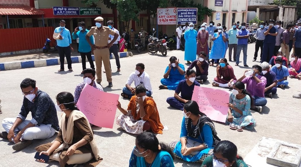 emanded additional staff to manage the workload. They said some of the doctors had been transferred to hospitals in other districts despite the scarcity in their campus.