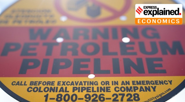 Gasoline futures are ticking higher following a cyberextortion attempt on the Colonial Pipeline, a vital US pipeline that carries fuel from the Gulf Coast to the Northeast. (AP Photo/Matt Rourke)