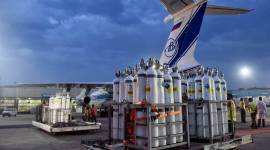 In last week, Delhi Airport got 262 ventilators, 1,434 cylinders from abroad