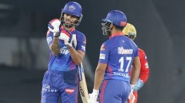 shikhar dhawan, shikhar dhawan orange cap, prithvi shaw, mayank agarwal 99, punjab kings vs delhi capitals, kl rahul surgery