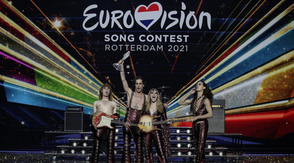 Rock band Maneskin wins Eurovision Song Contest for Italy ...