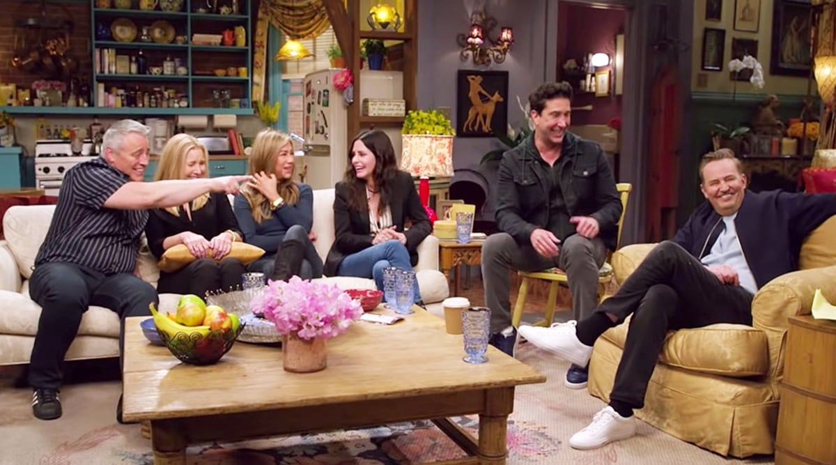 Friends The Reunion Episode S 5 Big Reveals Jennifer Aniston David Schwimmer Had A Crush On Each Other Lisa Kudrow Traumatised By Her Performance Entertainment News The Indian Express