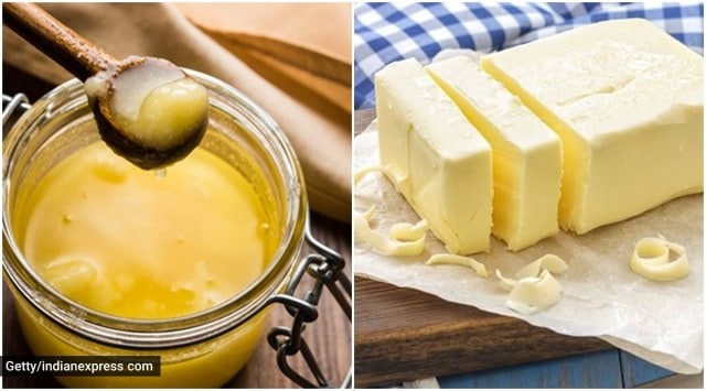 ghee vs butter, ghee benefits, butter benefits, how is ghee made, ghee is good? should you have ghee?, indianexpress.com, indianexpress,