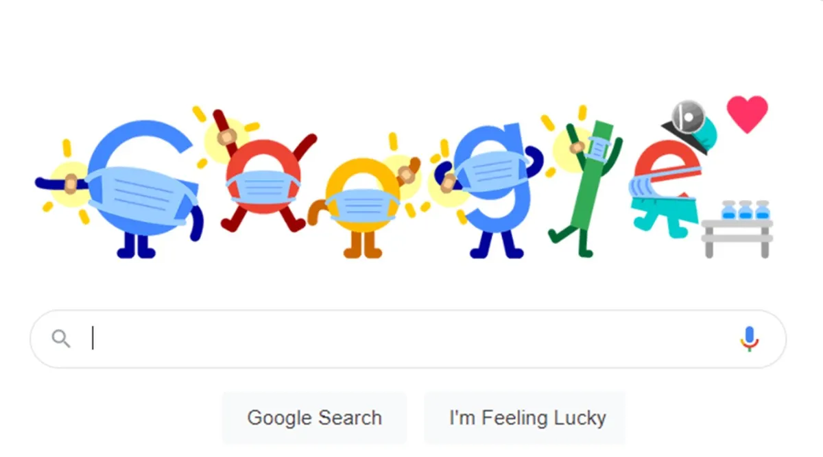 Google doodle encourages people to 'get vaccinated' amidst battle against  Covid-19 | Trending News,The Indian Express
