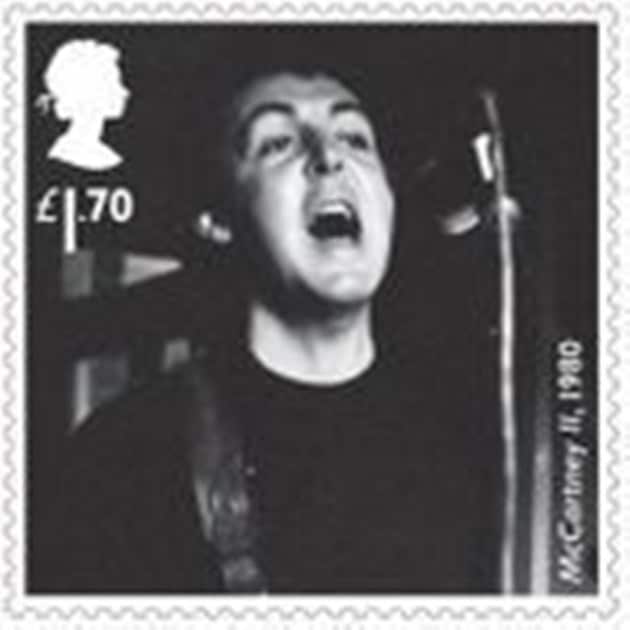paul mccartney, stamps