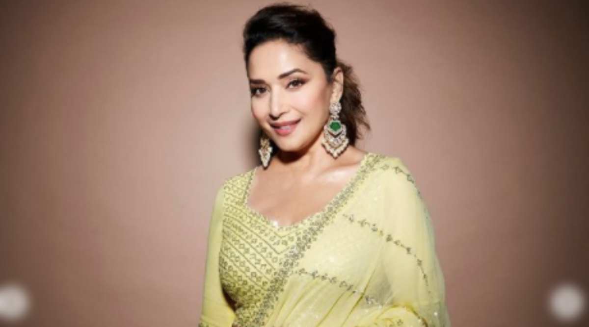 Madhuri Dixit Looks Effortlessly Gorgeous In Ethnic Wear These Pics