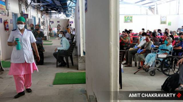 Rajawadi Vaccination Centre in Mumbai. (File)