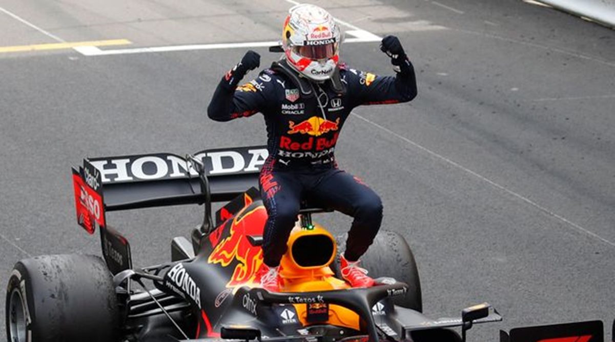 Max Verstappen Wins Monaco Gp Takes F1 Title Lead From Lewis Hamilton Sports News The Indian Express