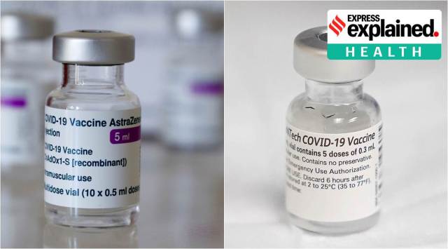 Study compared outcomes in participants given both vaccines and a control group that was given just an AstraZeneca dose.