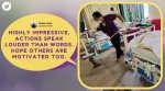 mizoram, mizo minister mop hospital floor, mizoram power minister clean hospital, R Lalzirliana, R Lalzirliana covid positive, R Lalzirliana clean covid ward, good news, indian express