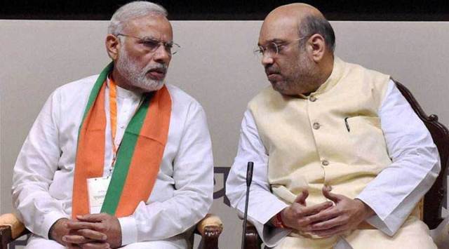 Narendra Modi and Amit Shah. (File photo)