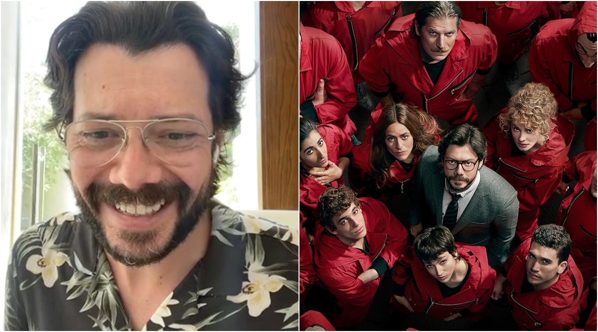 Money Heist 5 Actor Alvaro Morte On What The Professor Taught Him Says Would Like To Visit India Watch Video Entertainment News The Indian Express